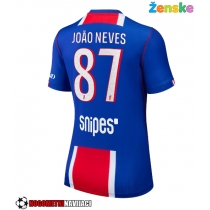 Ženske Nogometnih dresov Paris Saint-Germain Joao Neves #87 Domači 2026-27 Kratki rokavi
